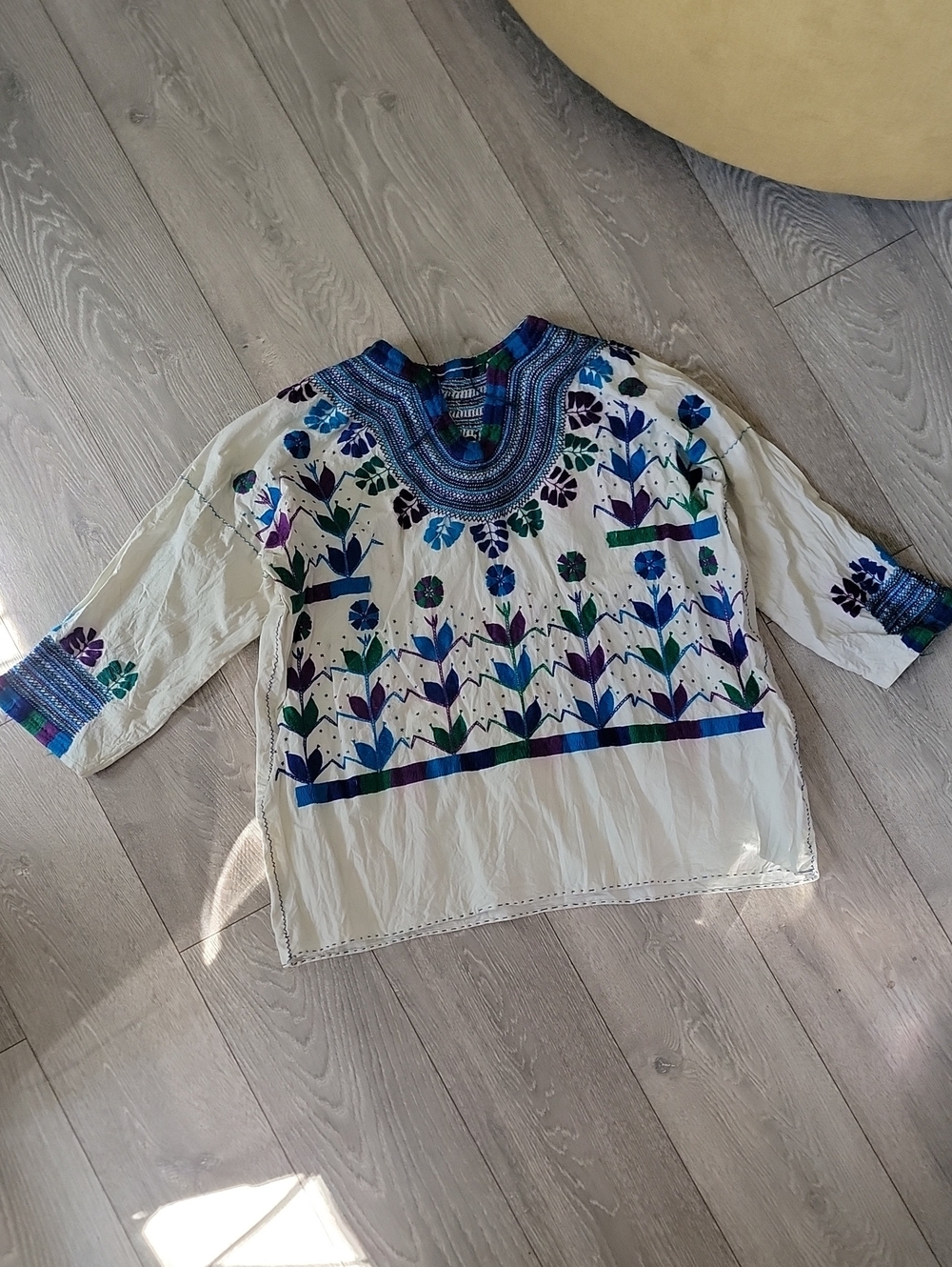 Folk Art Emboidered Shirt